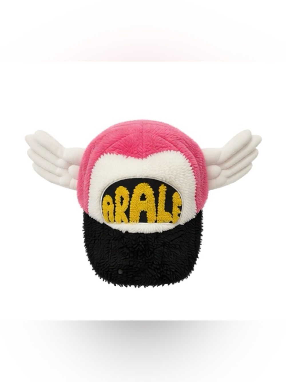 Dr. Slump Arale Pink Plush Wing Hat Anime Cosplay Cap